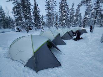 arctic camping